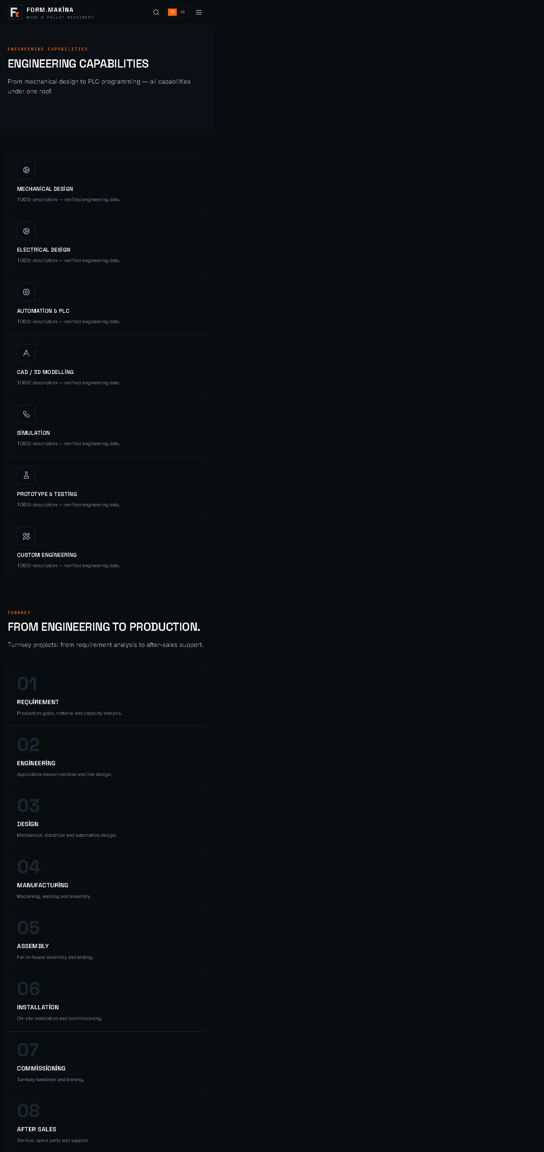 FormMakina mühendislik