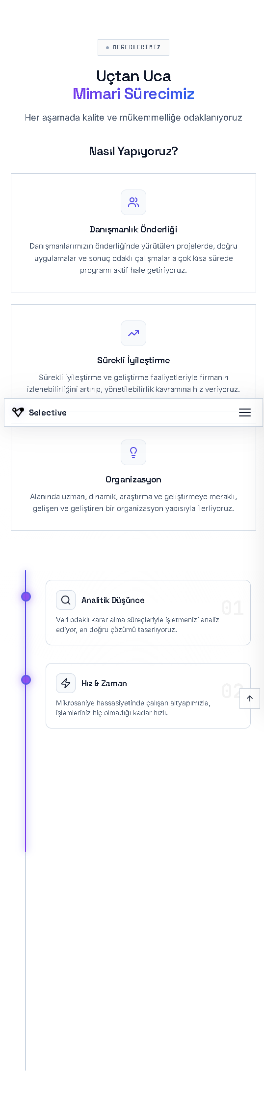 Selective süreç